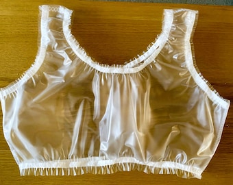 透明なプラスチックPVC製ブラレット（ハンドメイド） - シシーCDテレビAB