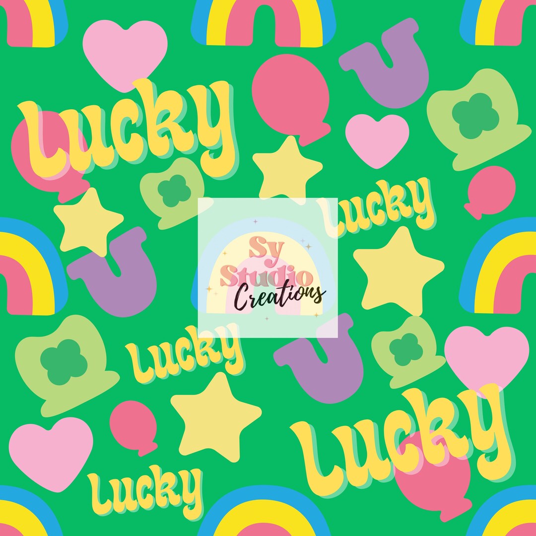 Magically Lucky Seamless Pattern - Etsy