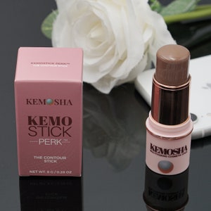 KEMOSTICK PERK Contour Stick – Creamy and Luxurious Liquid Contour Stick – Vegan Cream Contour Balm for All Skin Types