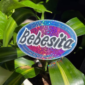 Bebesita as Gansito  glitter sticker