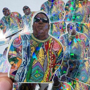 Notorious BIG Biggie Big Poppa sticker image 7