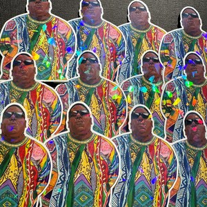Notorious BIG Biggie Big Poppa sticker image 4