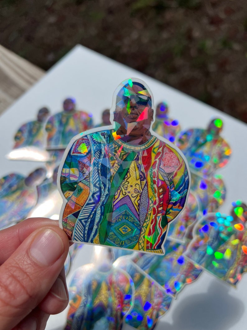 Notorious BIG Biggie Big Poppa sticker image 10