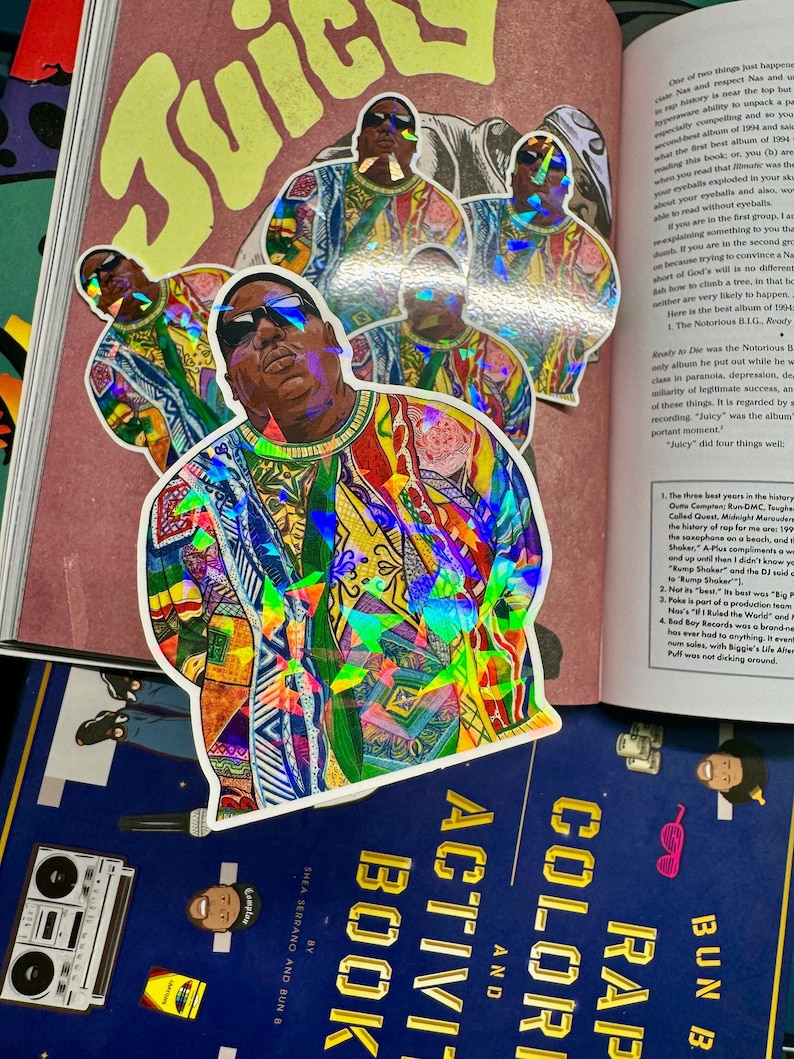 Notorious BIG Biggie Big Poppa sticker image 1