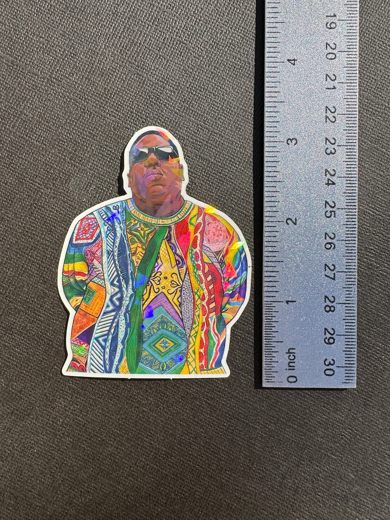 Notorious BIG Biggie Big Poppa sticker image 5