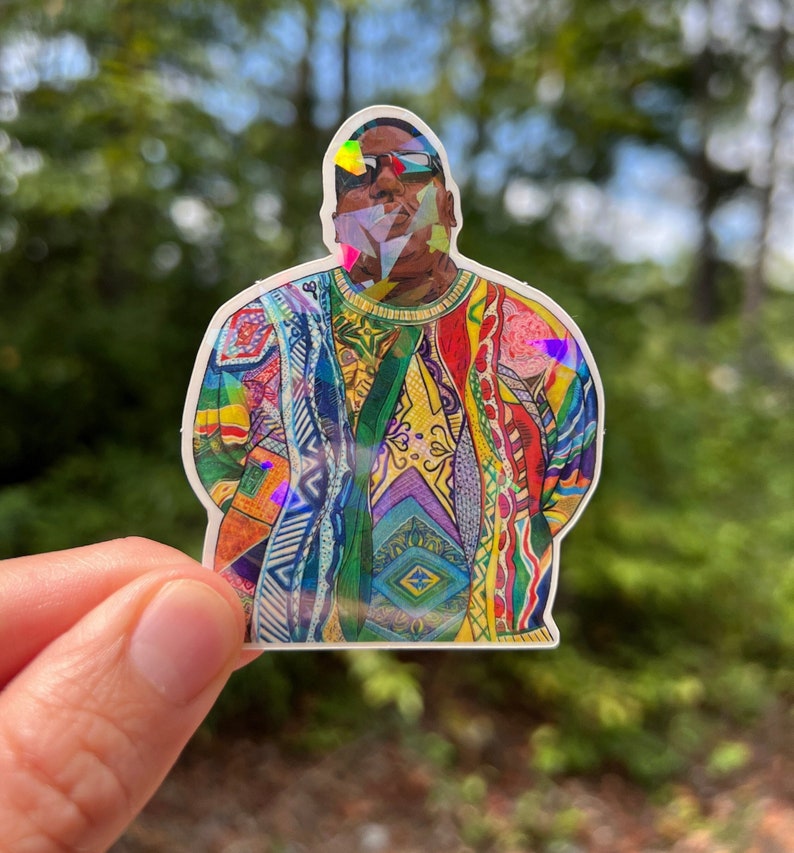 Notorious BIG Biggie Big Poppa sticker image 2