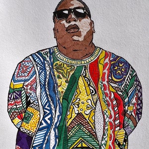 Notorious BIG Biggie Big Poppa sticker image 9