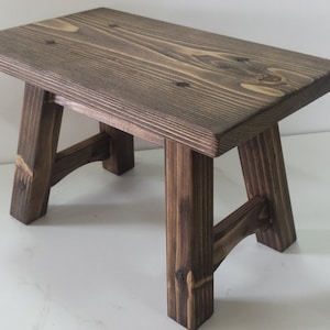 Handmade small stool, flower stool