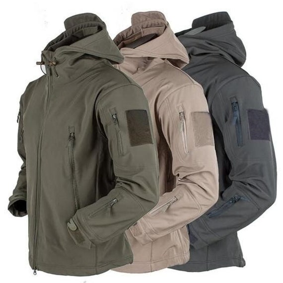 mecánico Refrescante molécula Chaqueta softshell táctica chaqueta militar impermeable para - Etsy México