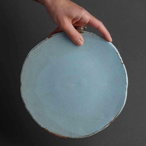 Ceramic Plates Set, Ceramic Plate, Wedding Plates, Serving Platters, Minimalist Dinnerware, Artistic Handmade Stoneware, Modern Ceramic Gift
