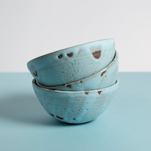 Handmade Ceramic Bowls, Rustic Pottery Bowls, Speckled Clay Small Bowl, Stoneware Serving Dishes, Dining Bowl, Organic Pottery Kitchen Decor