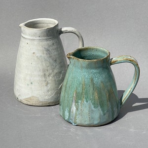 Turquoise Ceramic Pitcher | Handmade Pottery Pitcher |  Large Pottery Jug | Water Pitcher | Wine Pitcher | Juice Pitcher | Stoneware Pitcher