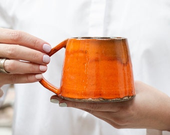 Mugs faits main, cadeau pour maman, tasse en céramique, tasse en poterie avec soucoupe, cadeau de fête des mères, tasses à café et thé faites main, cadeau pour nouveau propriétaire