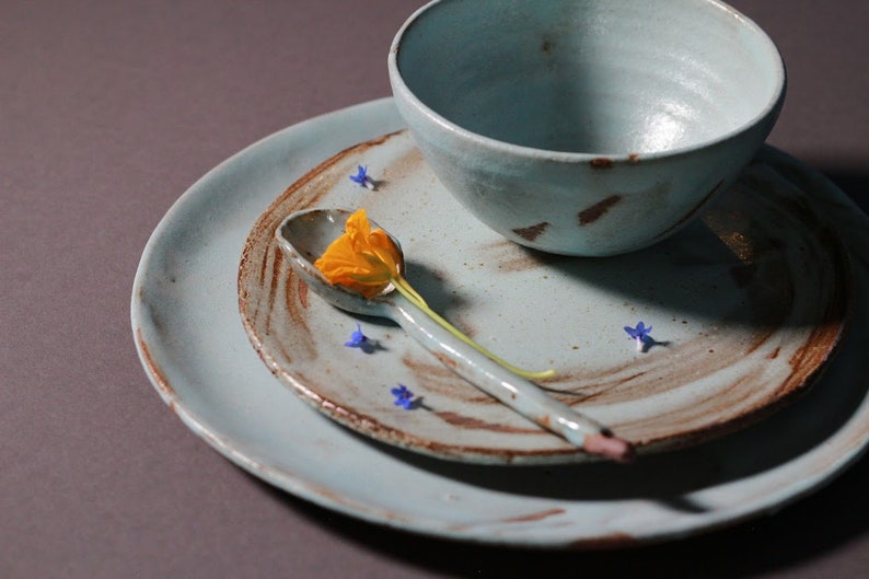 Serving Holiday Tableware, Ceramic Serving Plates, Pottery Dinnerware