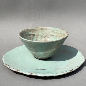 Ceramic Cereal Bowls, Handmade Pottery Bowls, Hand Thrown Pasta Bowls Set, Matte Dessert Bowls, Ceramic Soup Handmade Stoneware Dinnerware