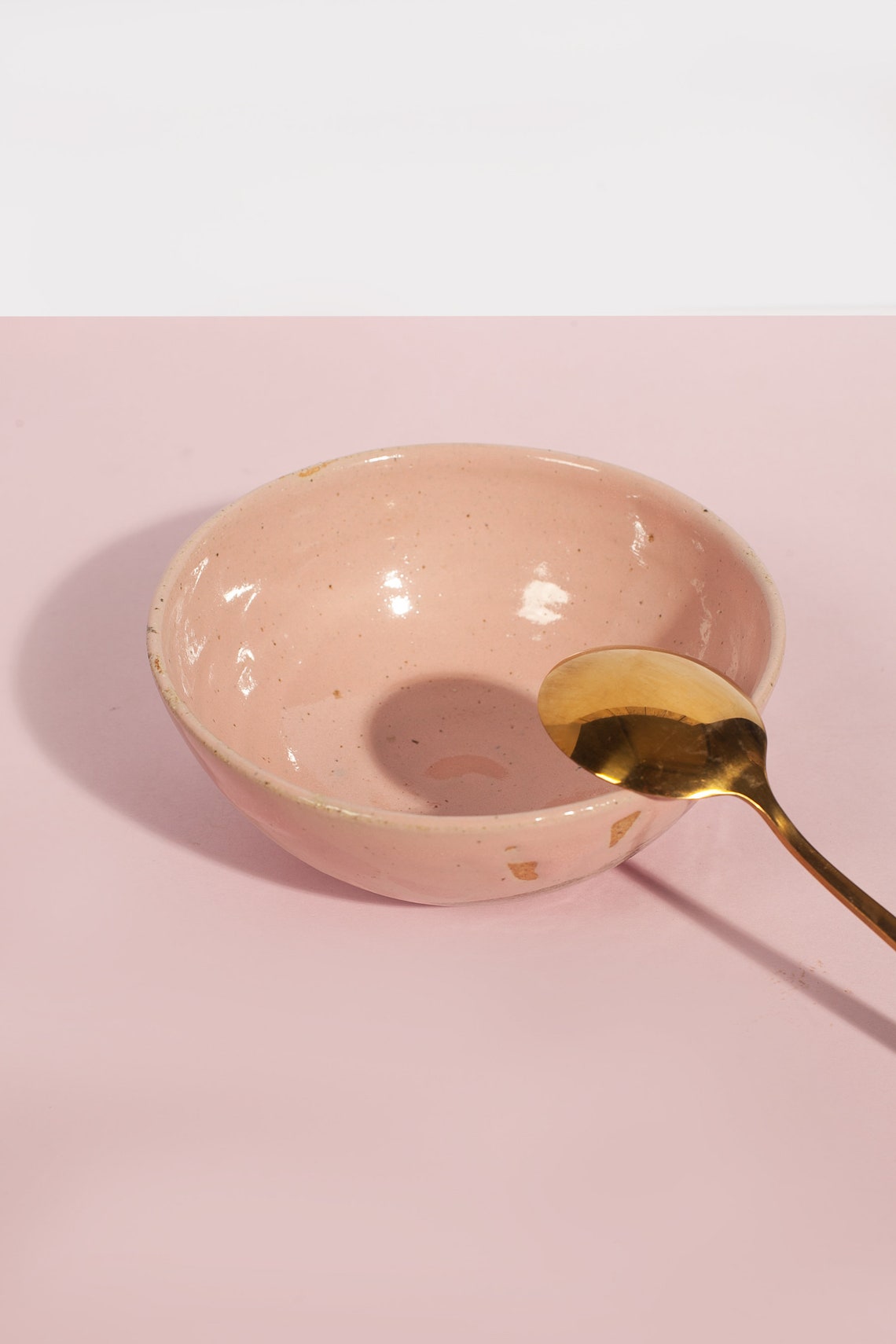 Pink Ceramic Bowl Round Bowl Table Setting Bowl Aesthetic Bowl Etsy