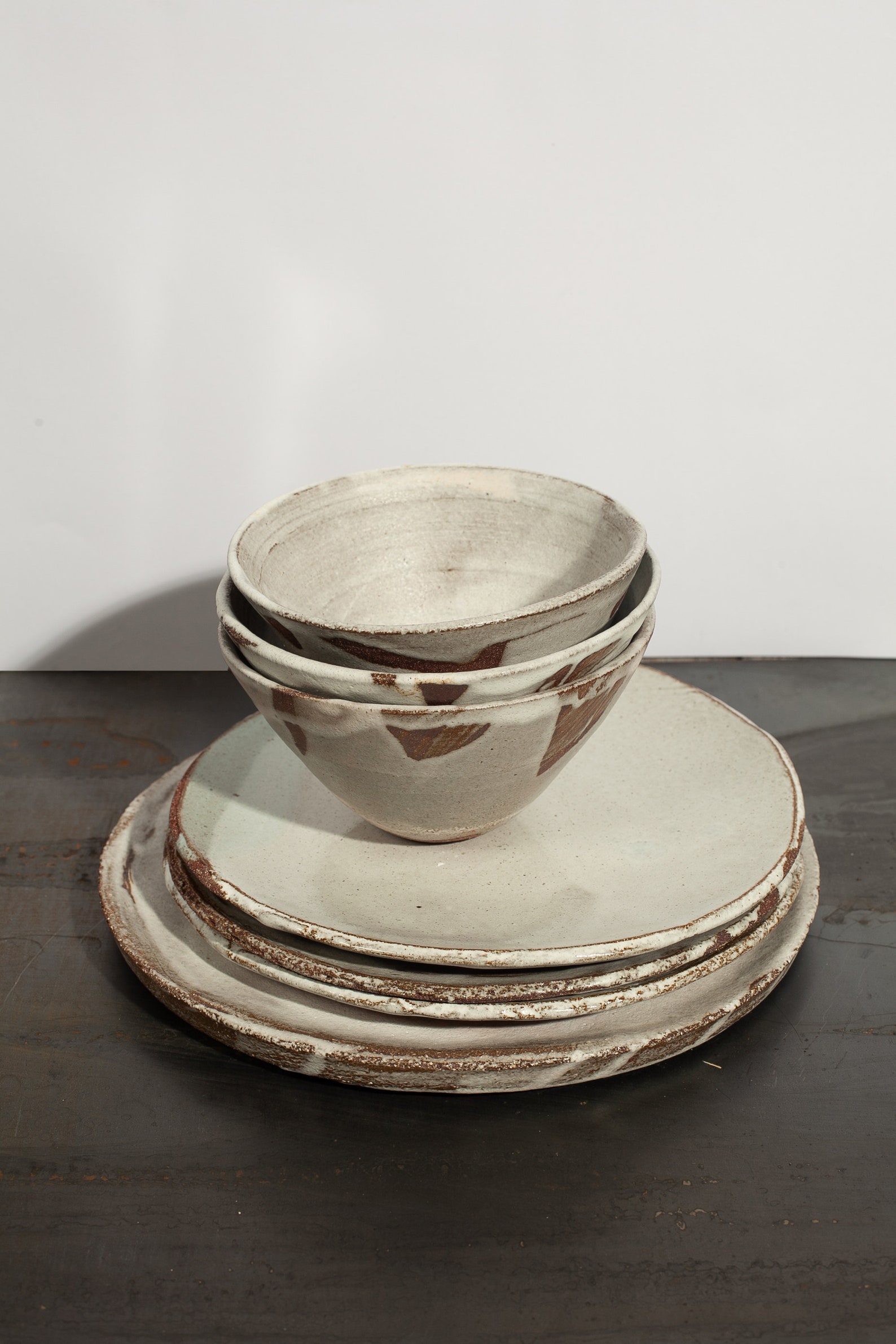 White Pottery Bowl for Soup 15 Oz Tableware for Dinner Etsy