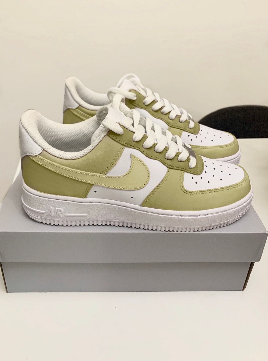 nike af1 shadow olive green