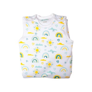 Saco de dormir para bebê, presente unissex para bebê, presente para chá de bebê, saco de dormir com design de nuvem, saco de dormir de 2,5 tog, saco de dormir de algodão orgânico