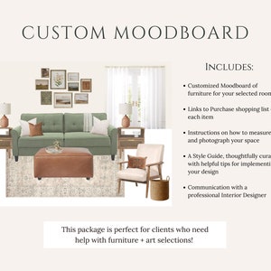 Interior Design | Interior Design Service | e-design | Custom Moodboard | Virtual Interior Design | Digital Design | Home Decor |Room Design
