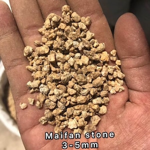 Piedra mineral para suculentas, bonsái, cactus y plantas para aderezo/mezcla de suelo o terrario o acuario.