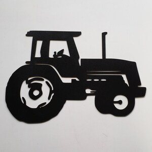 Tractor Black metal art ~ International tractor ~ Tractor metal home decor
