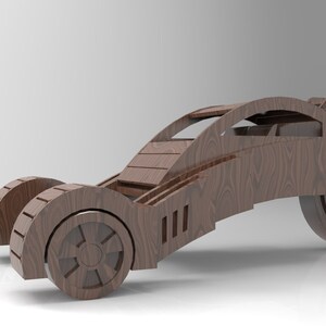Concept Car Vector File, Svg Dxf Dwg Cdr File, Digital Multilayer File, 3D Model For Printer, Cool Tabletop Craft, Best Puzzle Decoration