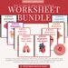 8-bundle Interactive Human Anatomy Worksheets Engaging Science ...