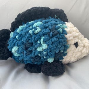 Peluche a forma di pesce all&#39;uncinetto, fatto a mano, uncinetto, regalo per bambini, amigurumi, animale di peluche