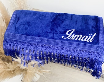 Tapis de prière personnalisé, Sajada à personnaliser, cadeau personnalisé pour musulman, tapis pour la salât, cadeau personnalisable
