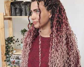 Curly Dreads Etsy