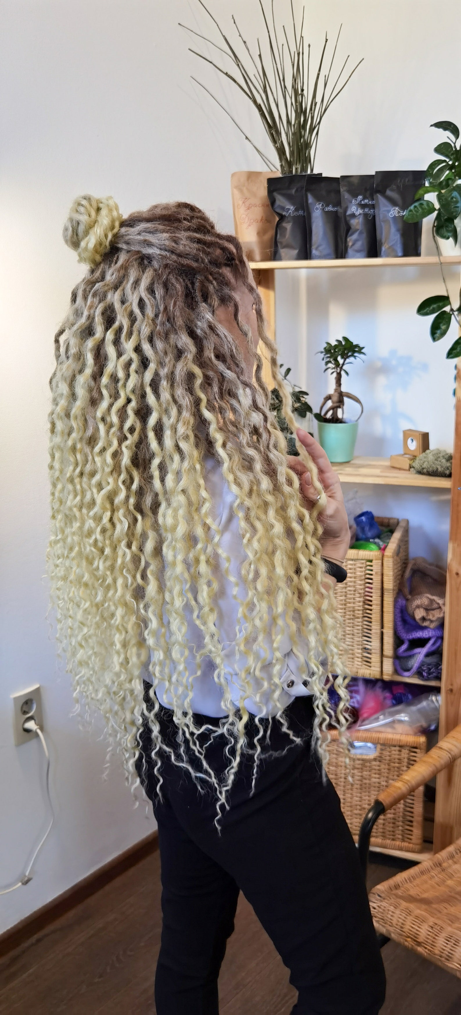 Curly Dreads Ombre Wavy Dreads SOFT DE Dreads Synthetic Etsy
