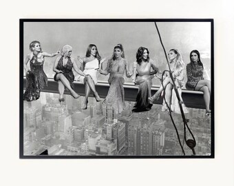 The Real Housewives of New Jersey atop a skyscraper - Print