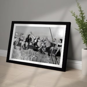 The Real Housewives of New York atop a skyscraper - Print