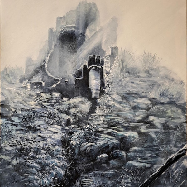 Dark Souls art | Ariamis Painted World | Poster/Canvas print