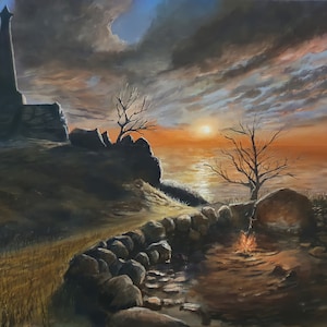 Majula Sunset | Poster print