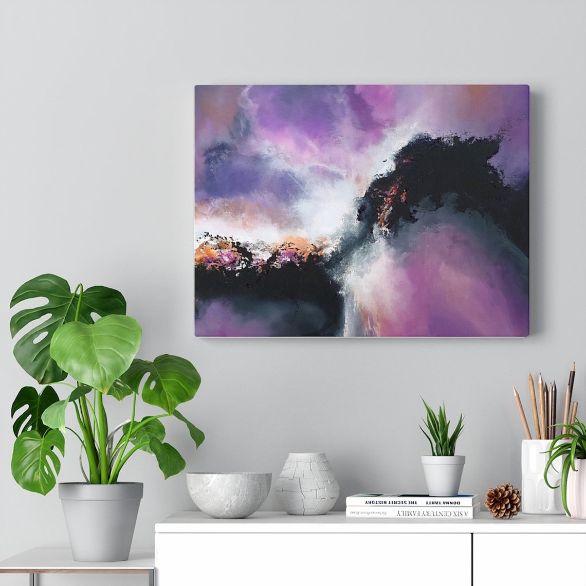 Stretched Canvas Etsy