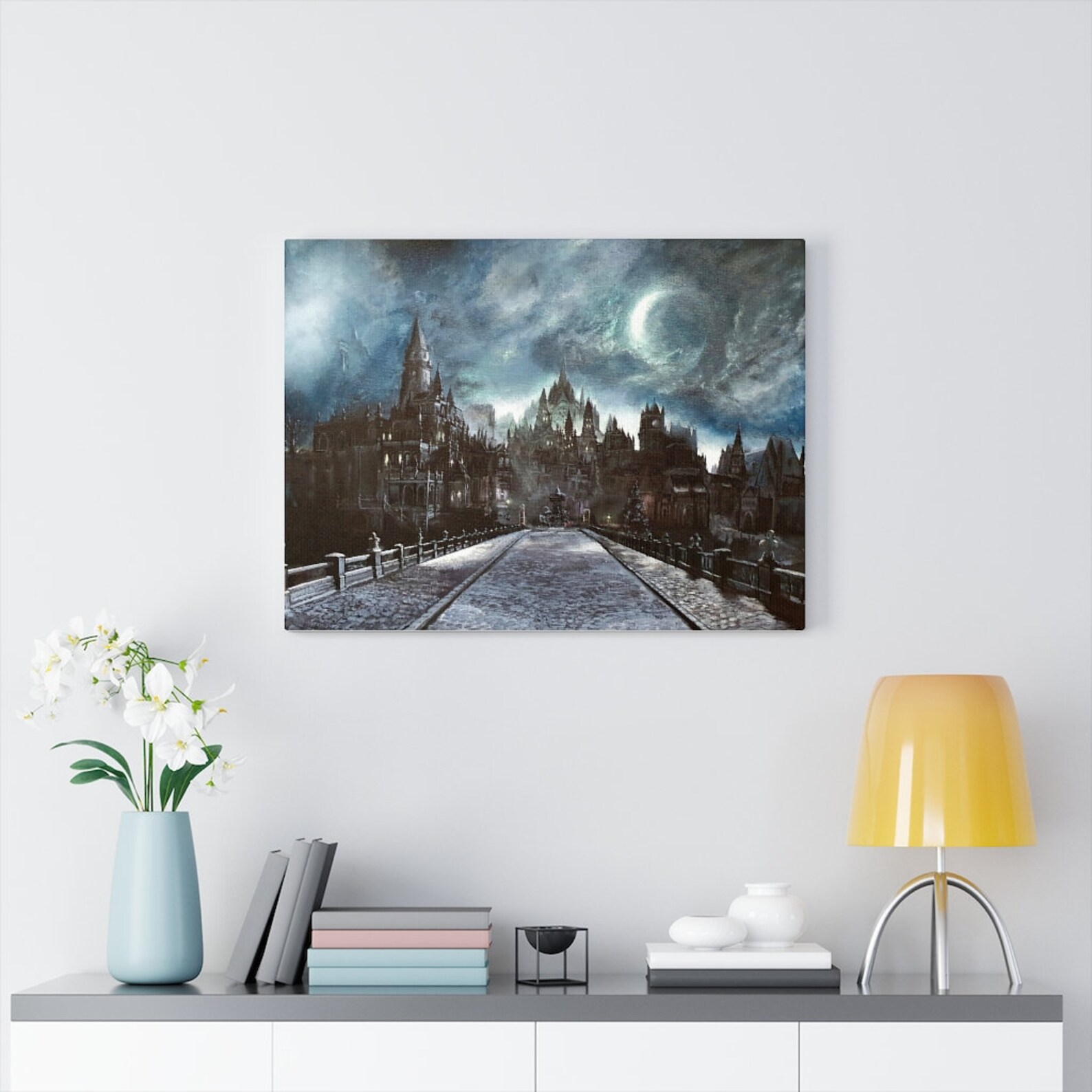 Stretched Canvas Etsy