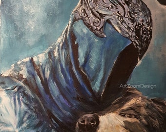 Artorias & Sif | Signed print