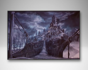 Ariandel Chapel Canvas Print