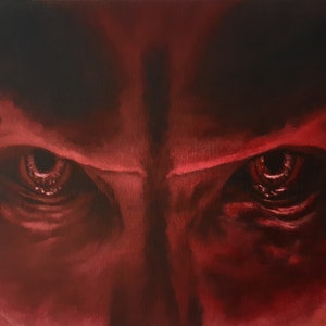 Diablo IV Art | demon eyes | Print