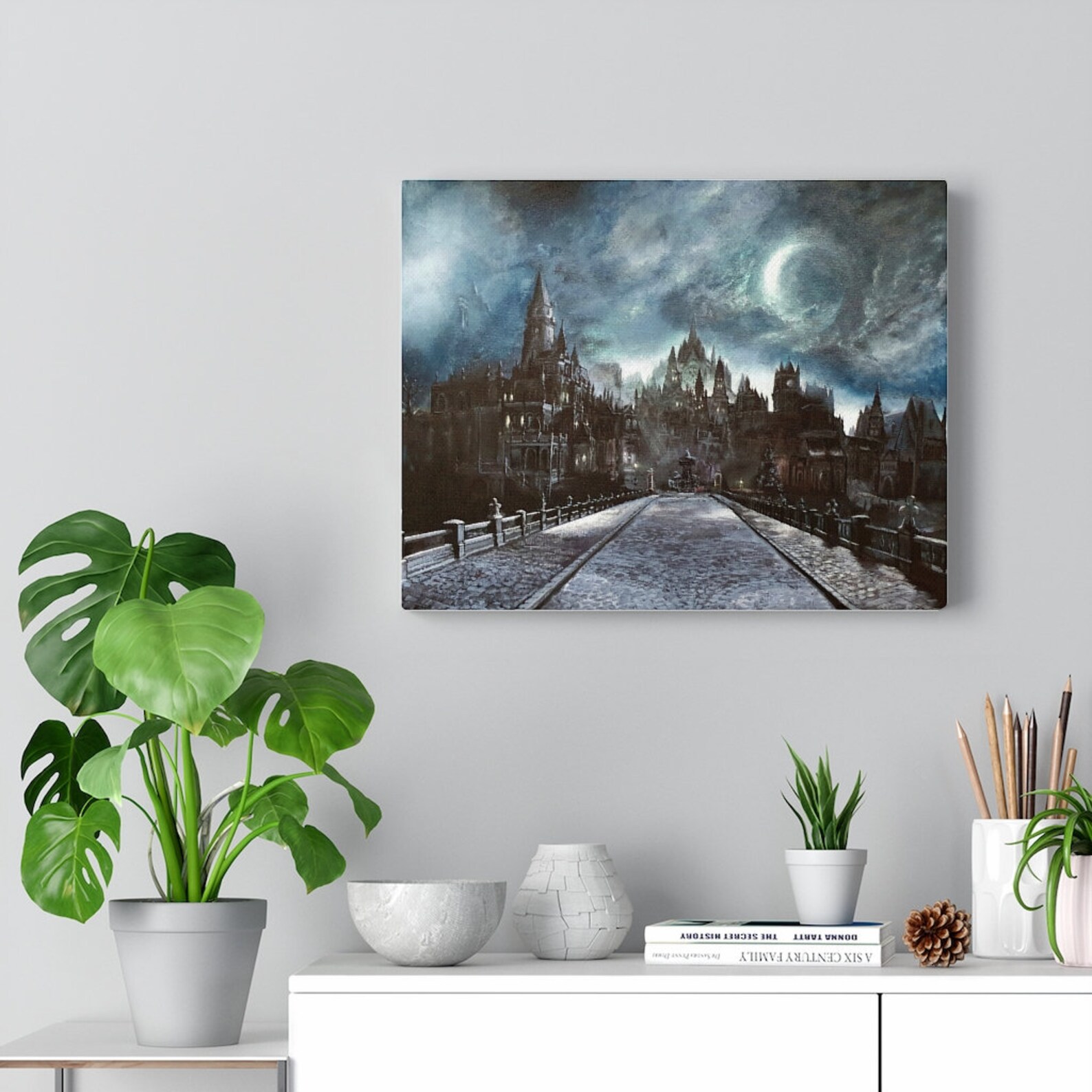 Stretched Canvas Etsy