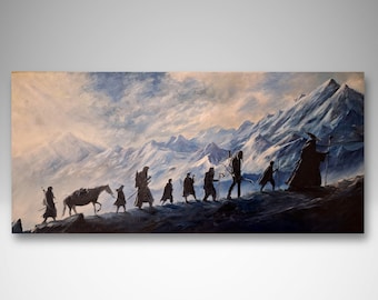 Canvas Print | The Walk | Size 16&quot;/30&quot; (40x75cm)