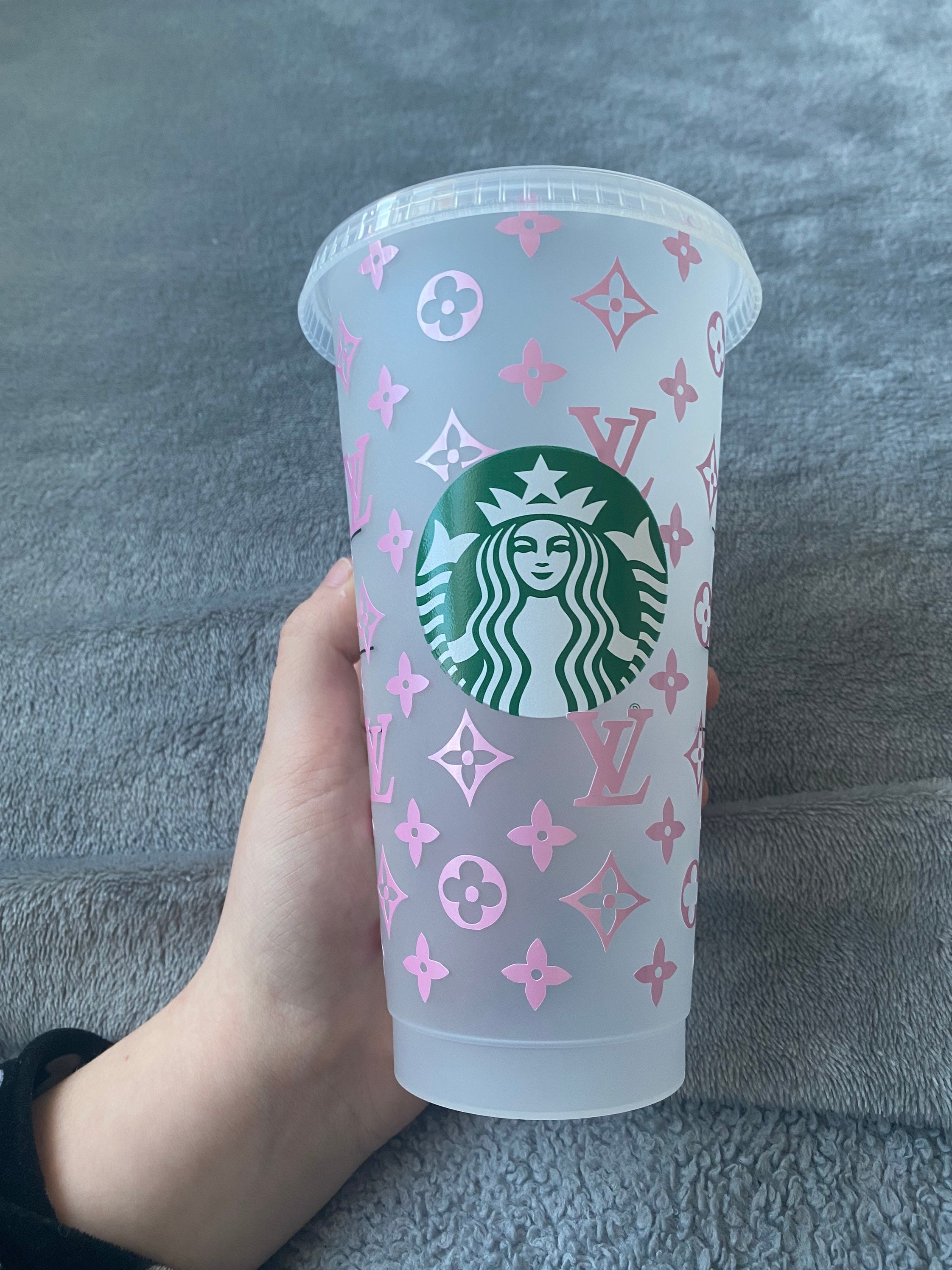 Starbucks cold cupPink Etsy
