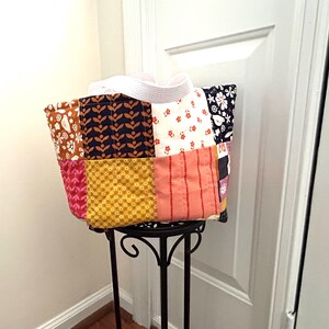 Handmade Quilted Boho Tote Bag for Book and Literary lovers, Shopping bag, Library Book Tote