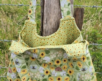 Sunflower Bag Kit - Green or Blue