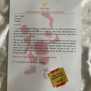 Uma carta do Papai Noel