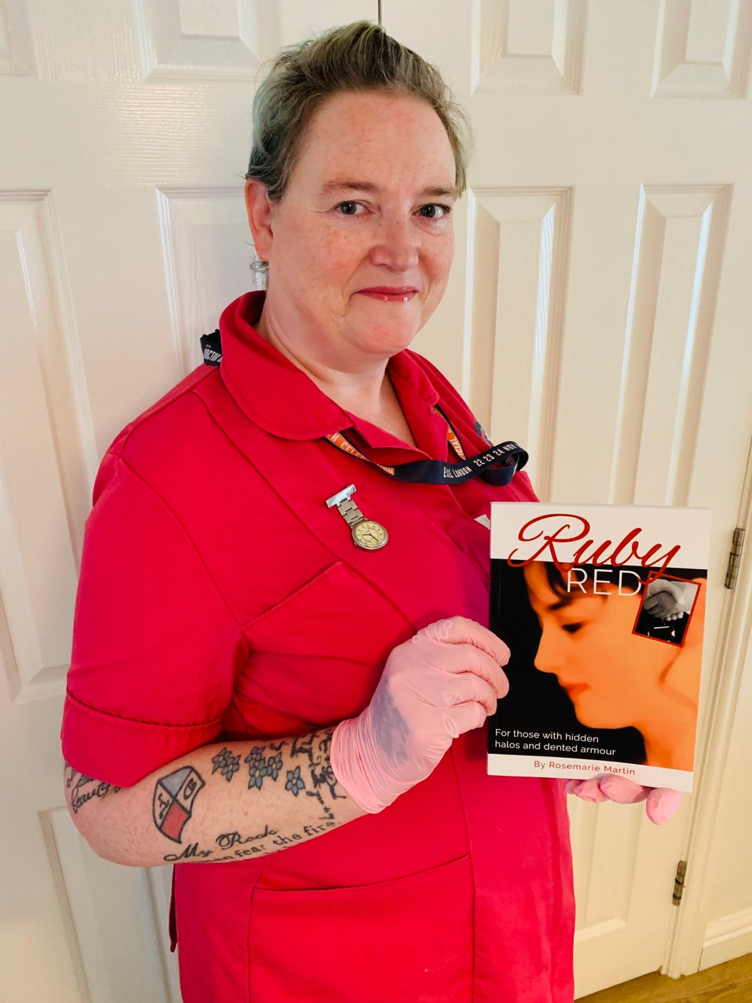 Book Ruby Red Brilliant Gift for Caregivers a Book of Fiction With True