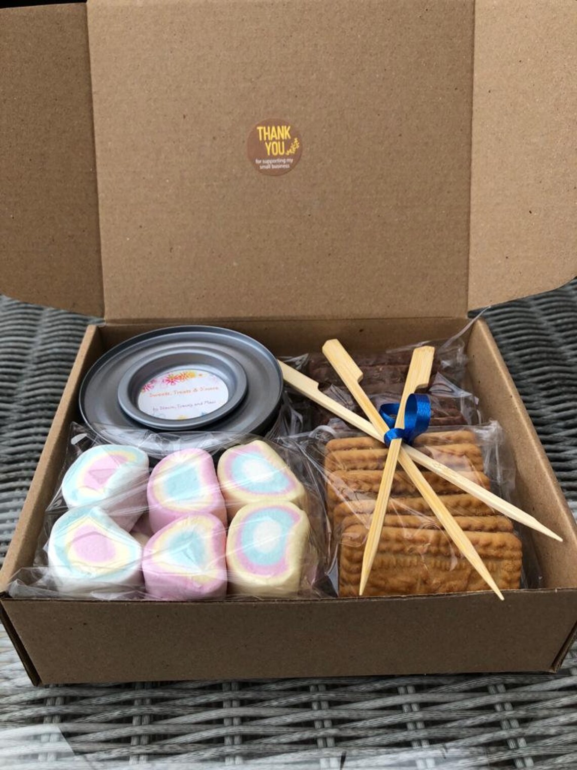 Smores Kit for 3 Marshmallow Toasting Etsy