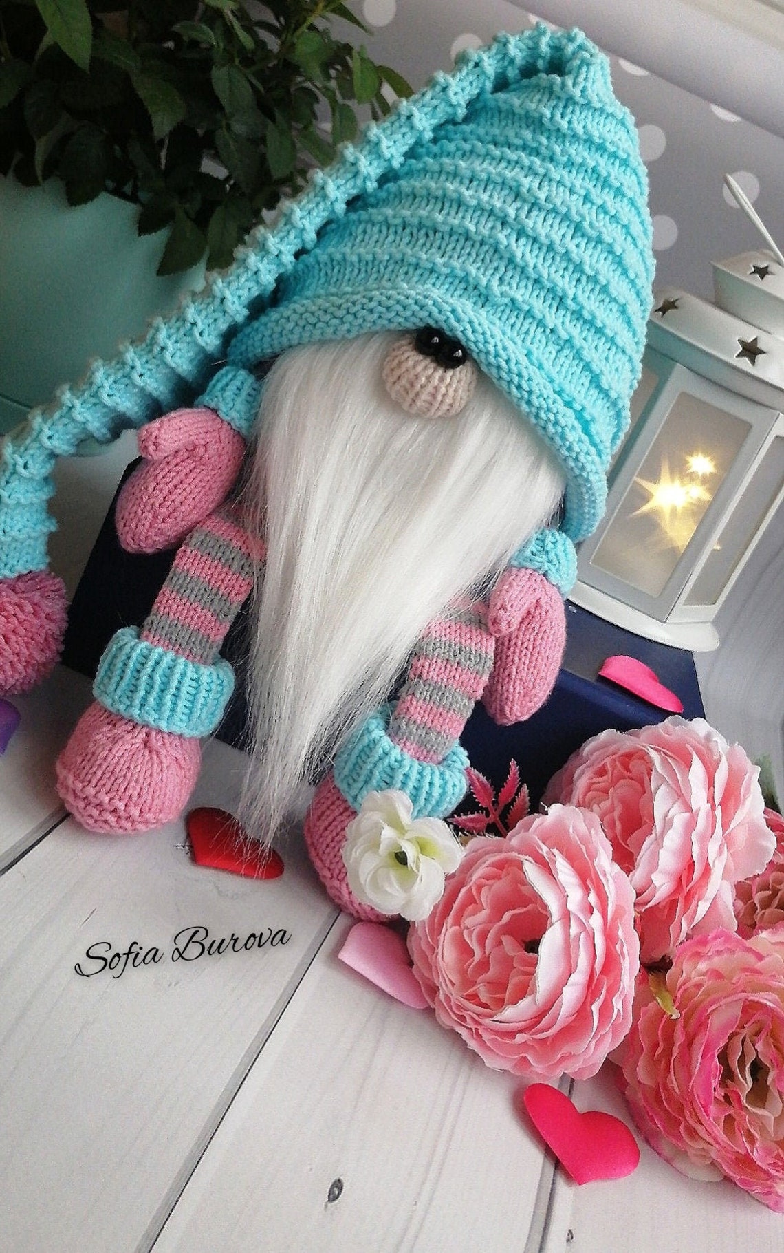 PDF GNOME pattern. Knitting gnome pattern. Amigurumi pattern. Etsy